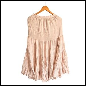 Joyfolie Tiered Maxi Skirt Girls Casual Flowy Boho Style Size 12‎